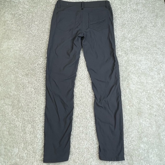 prAna Brenna Moto Pants. stretchy gray Sz 10 - Picture 3 of 13